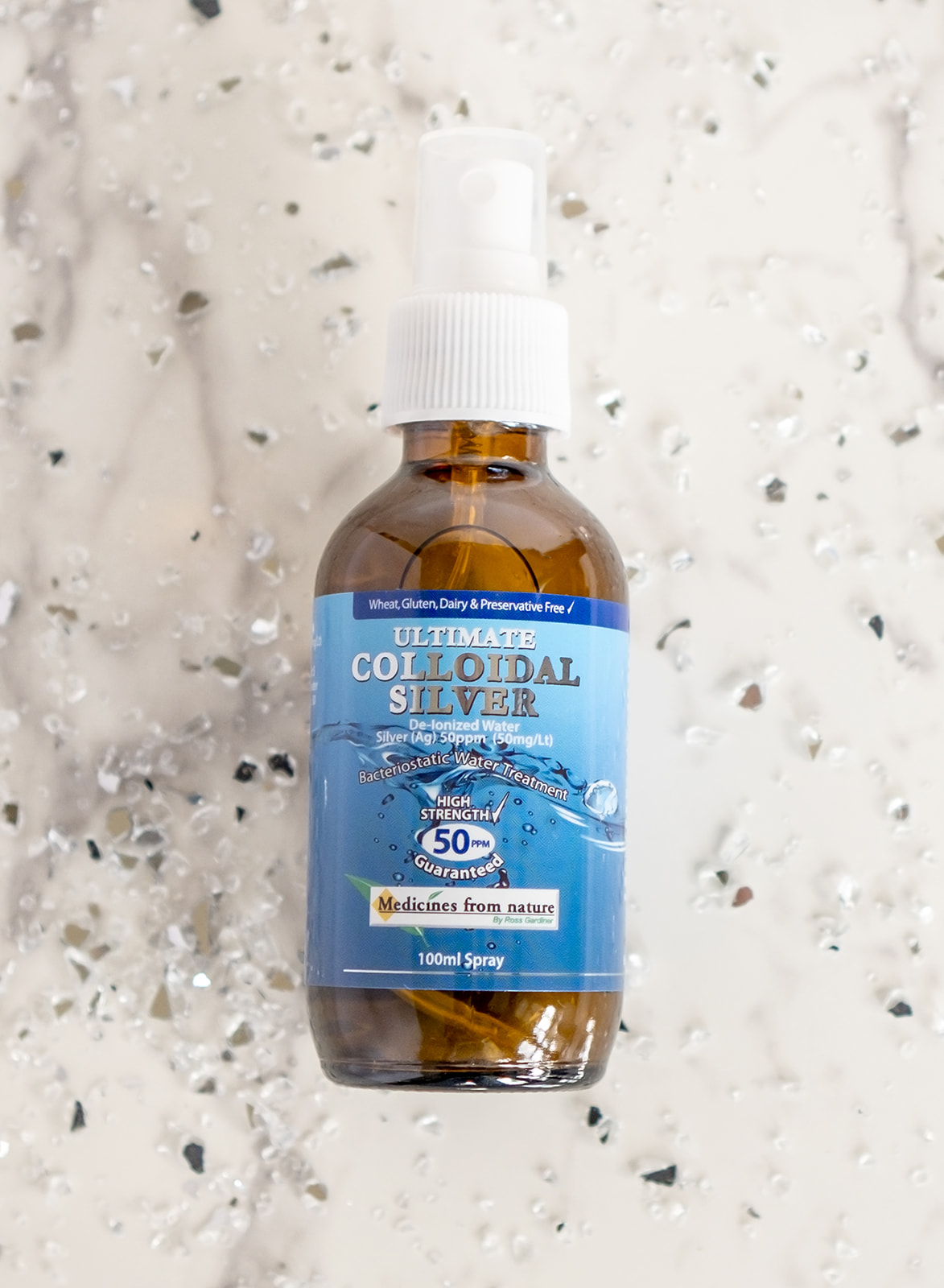 Colloidal Silver – Sutton’s  100ml Colloidal Silver spray