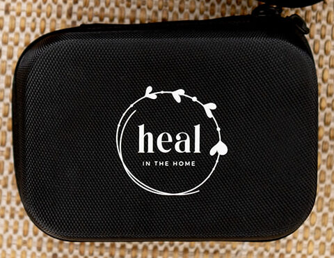 “Heal in the Home” Small Carry Case Only (holds 12 remedies)