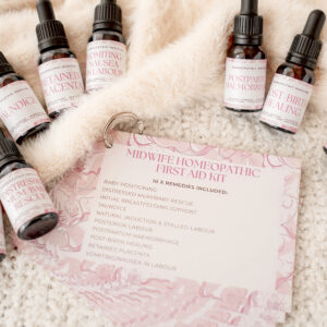 Midwife Homeopathic First Aid Kit